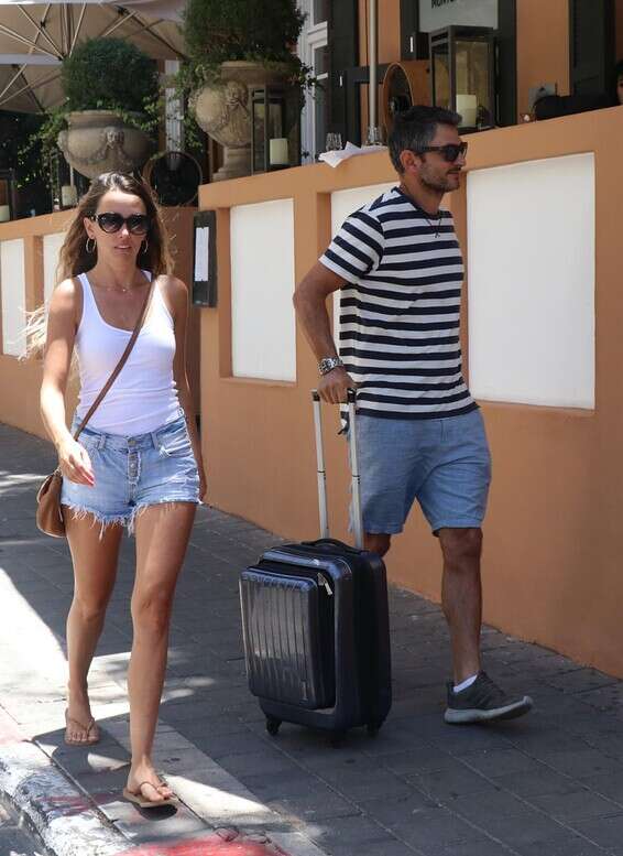 רוני לוי ובן הזוג ביוני, השנה // צילום: ניר פקין